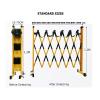 Expandable Metal Barricade with Wheels, 800 cm/26.2 ft view 2