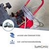 Lumonic 20-Pack 2-Ear Clamps, 22–25 mm, V2A Stainless Steel view 3