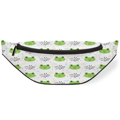Cute Frog Belt Bag for Women, Men and Kids, Size M