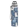 Mnsruu Leaves Dog Water Bottle with Straw, 1 Liter, Tritan, BPA-Free view 2