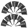 Bonsai Fertilizer Baskets, 20-Piece PP Set with Lids, Black view 1