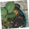 Bonsai Fertilizer Baskets, 20-Piece PP Set with Lids, Black view 3
