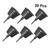 Bonsai Fertilizer Baskets, 20-Piece PP Set with Lids, Black view 4