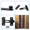 Aqxybgt Matte Black Stainless Steel Barn Door Bolt view 4