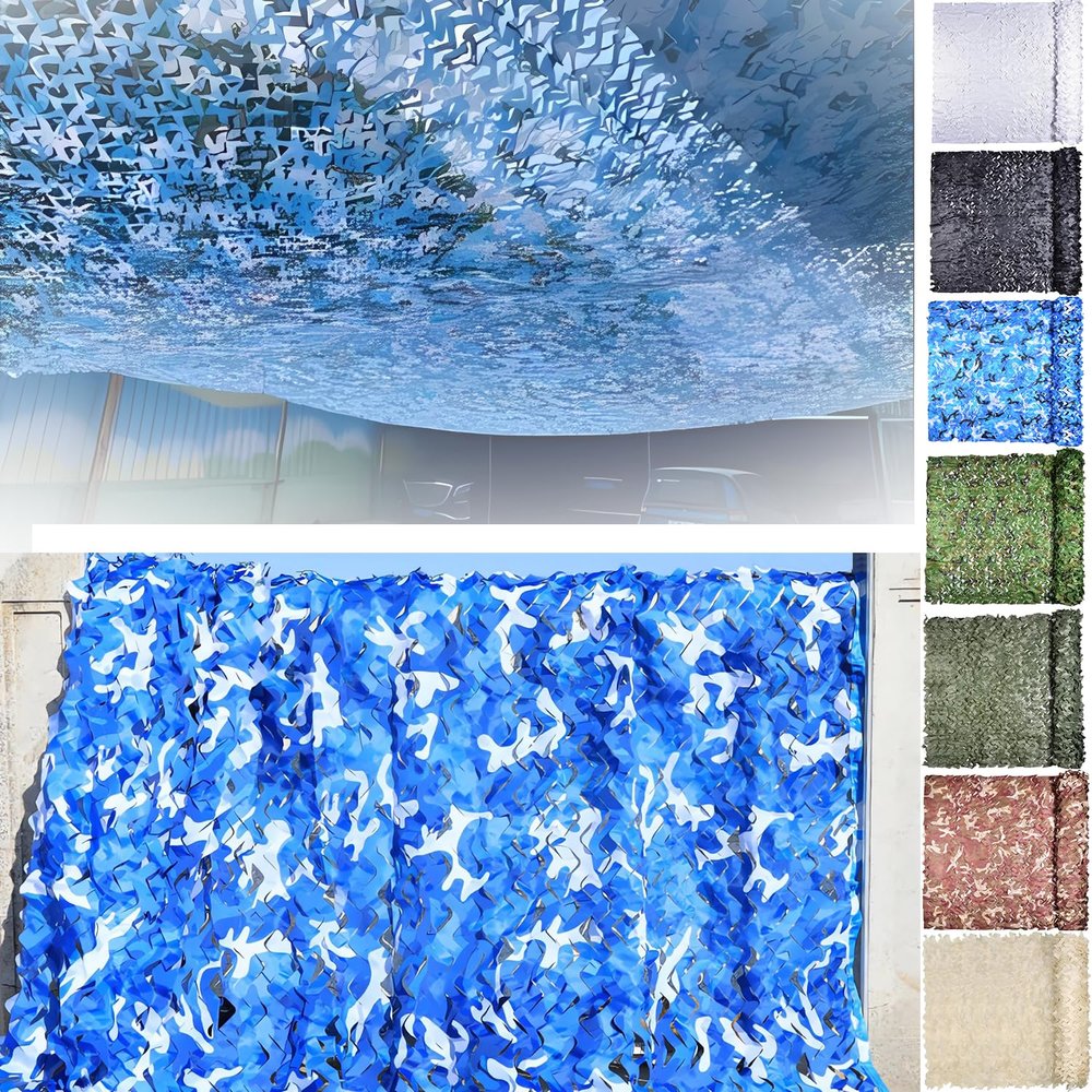 GYUEZX Camouflage Net, 1 x 2 m, Army Camo