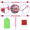 JUCHRZEY 5D DIY Diamond Painting, Round Drill, Illustrated Newspaper Set, Decor, 40 x 50 cm view 2