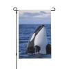 Orca Killer Whales Double-Sided Garden Flag, 12 x 18 in view 1