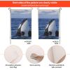Orca Killer Whales Double-Sided Garden Flag, 12 x 18 in view 4