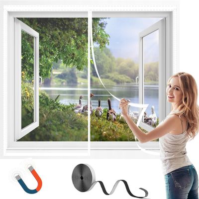 Magnetic Mesh Screen Door and Window Curtain