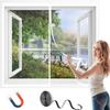 Magnetic Mesh Screen Door and Window Curtain view 1