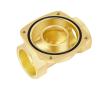 1/2-Inch High-Temperature Normally Closed Brass Solenoid Valve, Direct Acting, 12 VDC view 3