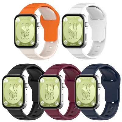 Compatible Replacement Wristbands for Huawei Watch Fit 3, Sport Bands for Women and Men, 5-Pack B