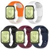 Compatible Replacement Wristbands for Huawei Watch Fit 3, Sport Bands for Women and Men, 5-Pack B view 1