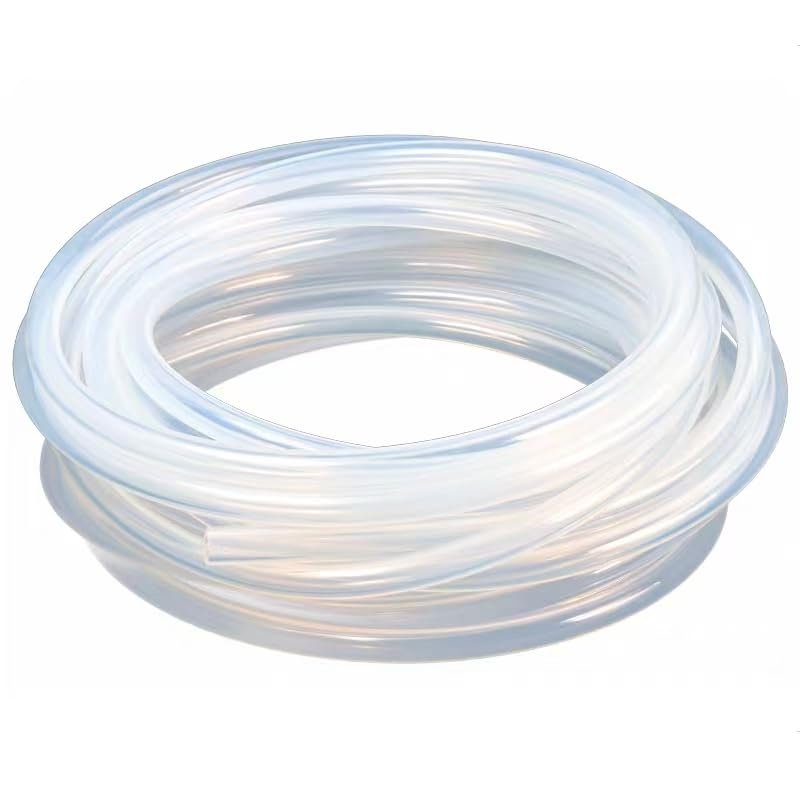 Kwweeoo Clear Silicone Hose, 13 mm OD, 7 mm ID, 14 m