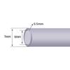 Kwweeoo Clear Silicone Hose, 13 mm OD, 7 mm ID, 14 m view 2