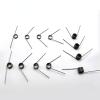 15-Piece 0.4 mm V-Shaped Torsion Springs, 180°/120°/90°/60°, 2.4 mm, 6 Coils, 120° view 4