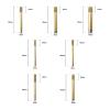ZHLWei Diamond-Plated Stone Ball-Nose Router Bit for Hand Engraving, CNC Carving Tool (1 pc, Ball Nose D8–30 mm) view 3
