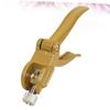 Gold-Colored Zinc Alloy Saw Tooth Pliers view 2