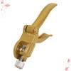 Gold-Colored Zinc Alloy Saw Tooth Pliers view 4