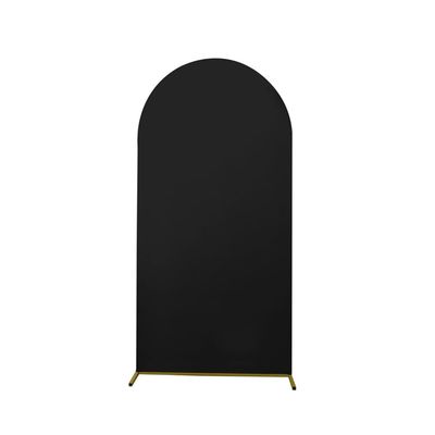 Odot Black Wedding Arch Backdrop Cover, 5 ft / 150 x 65 cm