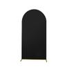 Odot Black Wedding Arch Backdrop Cover, 5 ft / 150 x 65 cm view 1