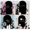 Odot Black Wedding Arch Backdrop Cover, 5 ft / 150 x 65 cm view 2