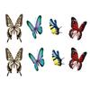 Binder Spine Labels “Butterfly Meadow” | 20-Piece Set for 6 Binders | DIY Design view 4