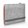 Stilbag Finn eBook Reader Case for Tolino Shine 4, Light Gray/Orange view 1