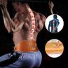 Leather Weightlifting Belt for Strength Training, Brown 2, XL view 3