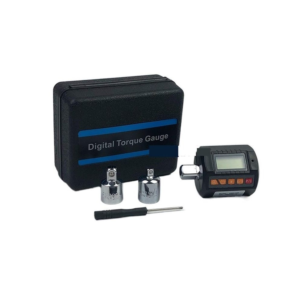 VChics Digital Torque Adapter, 30N 1/2-Inch 3-Piece Set with Torque Display Head for Automotive, Cycling, and DIY