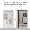 Magnetic Insect Screen Door, 95 x 265 cm, White view 2