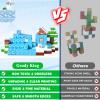 Goody King Magnetic Building Blocks, 100 Pieces, Build Your Ice and Snow World view 4