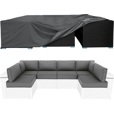 ZHMANLUCK Outdoor Furniture Cover, 180 x 100 x 75 cm (L x W x H), Waterproof 600D Oxford Fabric Cover for Lounge Sofas and Garden Furniture