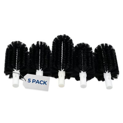 Whole Parts Replacement Brush Set for Glass Washers, BRS-1722, Compatible with Select Bar Maid Models