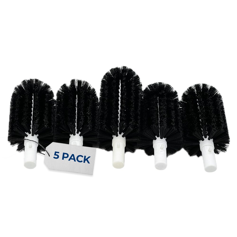 Whole Parts Replacement Brush Set for Glass Washers, BRS-1722, Compatible with Select Bar Maid Models