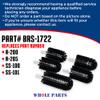 Whole Parts Replacement Brush Set for Glass Washers, BRS-1722, Compatible with Select Bar Maid Models view 3