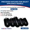Whole Parts Replacement Brush Set for Glass Washers, BRS-1722, Compatible with Select Bar Maid Models view 4
