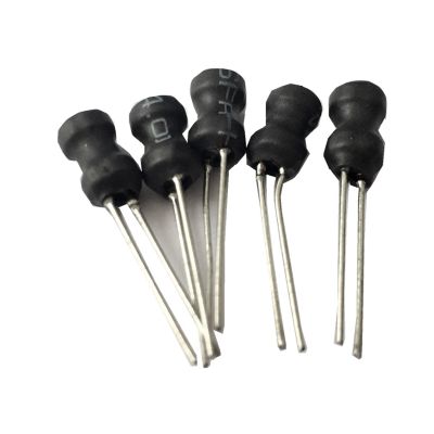 REIUAFWYGV 20-Piece 6 x 8 mm Diameter 33 µH 2-Pin Through-Hole Electronic Inductors