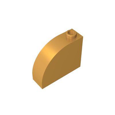 TYCOLE Gobricks GDS-1118 Curved Slope 3 x 1 x 2 with Stud, 240 Pieces