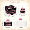 Rxwstt Birthday Cash Money Bank Gift, Pull-Out Explosion Surprise Box with Cards and Instruction Book view 3
