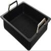 AMT Gastroguss GN 2/3 Grill Pan with Grill Base view 1