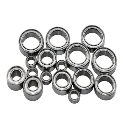 16 Ball Bearings for WRC Racing GT2 1.4EP, ZZ Metal-Shielded