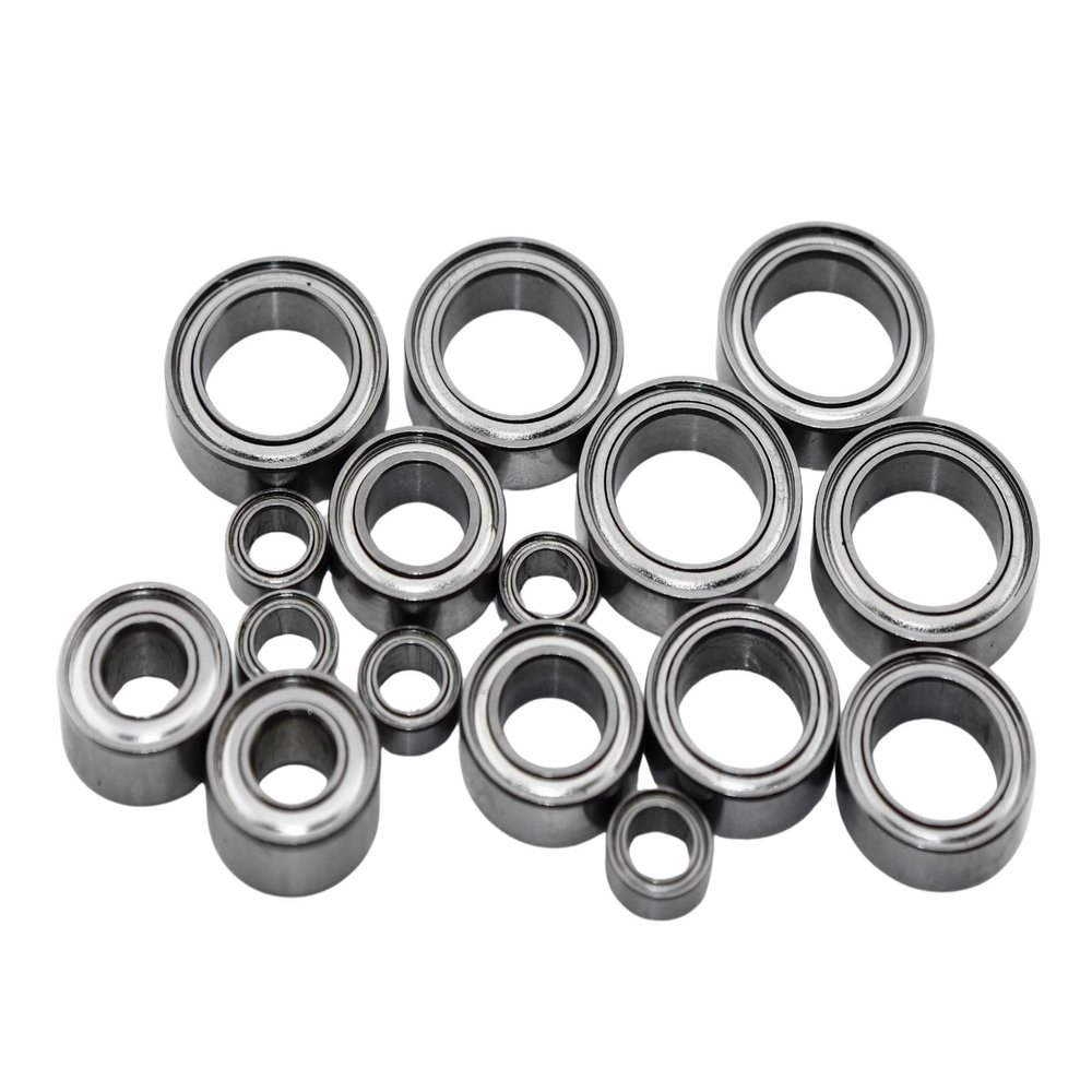 16 Ball Bearings for WRC Racing GT2 1.4EP, ZZ Metal-Shielded