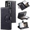 Glitter Leather Wallet Case for OPPO Reno 10 Pro+, Black view 1