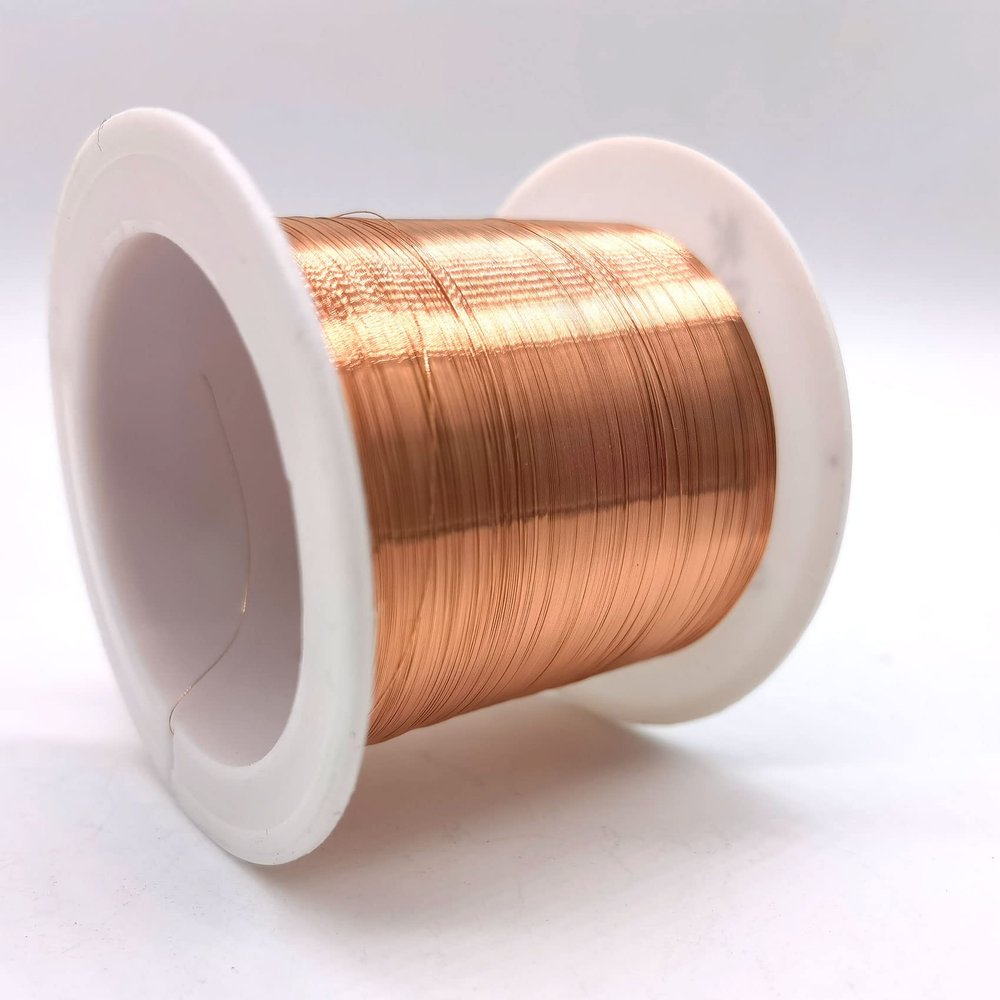 Temhyu QA-1/155 Enameled Copper Magnet Wire for Speaker Coils, OD 0.27 mm