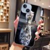 WUACYEAMING Case for Xiaomi Redmi 10 Prime, White Tiger Pattern, Slim TPU Silicone Cover with Universal Lanyard view 2