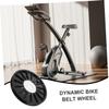 MUSISALY Fitness Bike Belt Drive Pulley, Black ABS, 5-Pack, 2 cm Inner Hole view 3