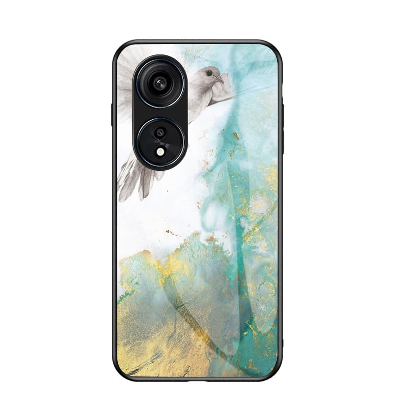 Rfvzubemok Case for Honor 50 5G, 3-in-1, Blue