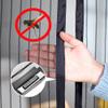 Premium Slim Insect Screen 60 x 75 cm, No Drilling, Hook-and-Loop Tape, Easy Installation, Black view 3
