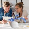 Ceramic Flower Pot, Flower Arrangement | Holder Made of view 2